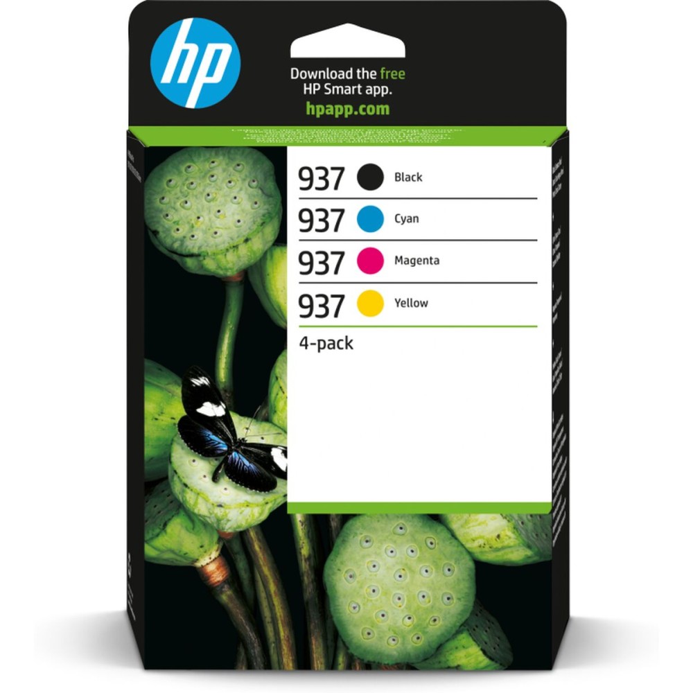 Cartouche d'encre originale HP 937 (4 Unités)