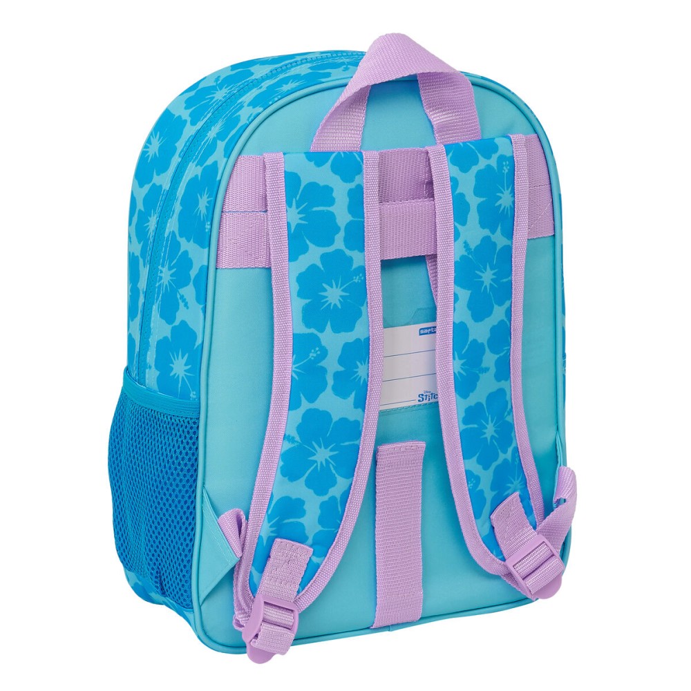 Cartable Lilo & Stitch Hawaii Bleu 26 x 34 x 11 cm