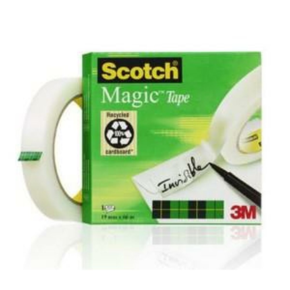 Klebeband Scotch Magic 19 mm x 66 m (12 Stück)