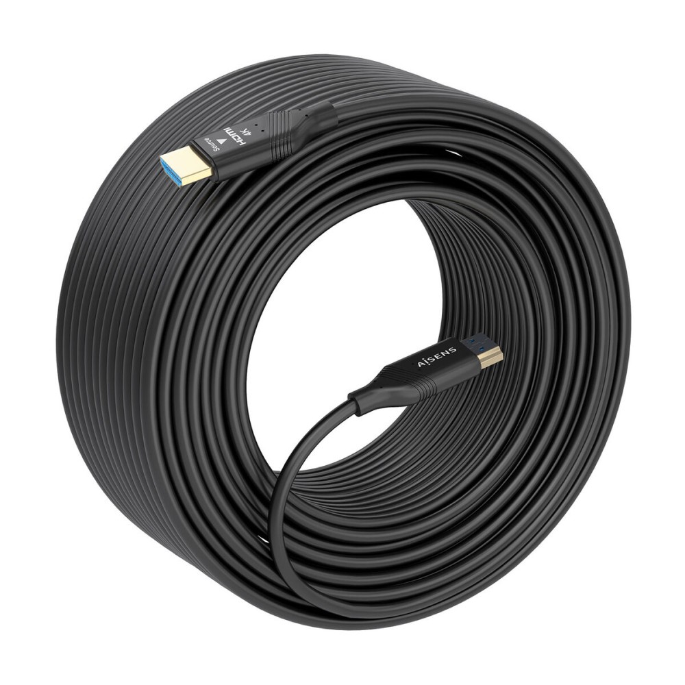 HDMI Cable Aisens A148-0932 Black 30 m