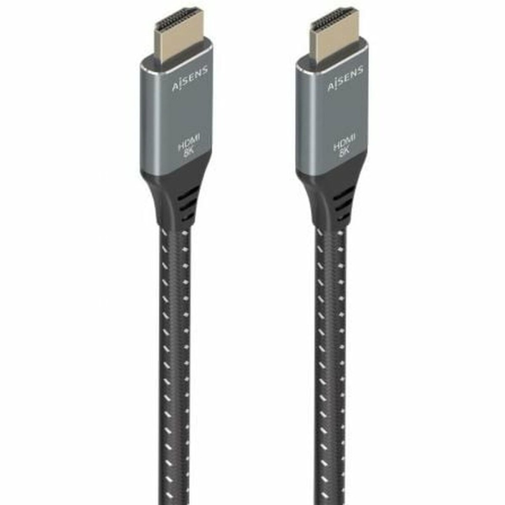 HDMI Cable Aisens A150-0878 Black/Grey