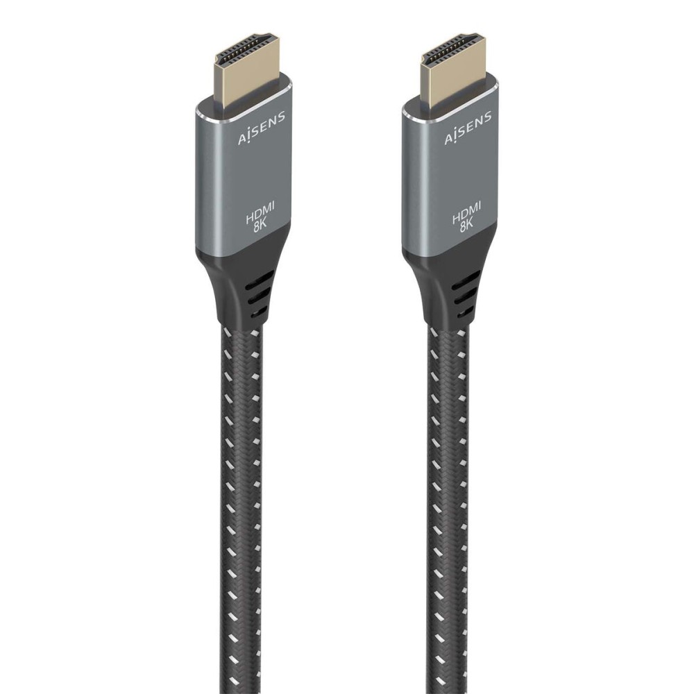 HDMI Cable Aisens A150-0878 Black/Grey