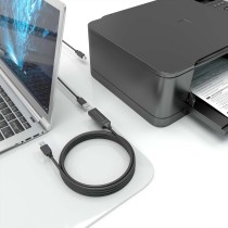USB Cable Aisens A101-0914 Black