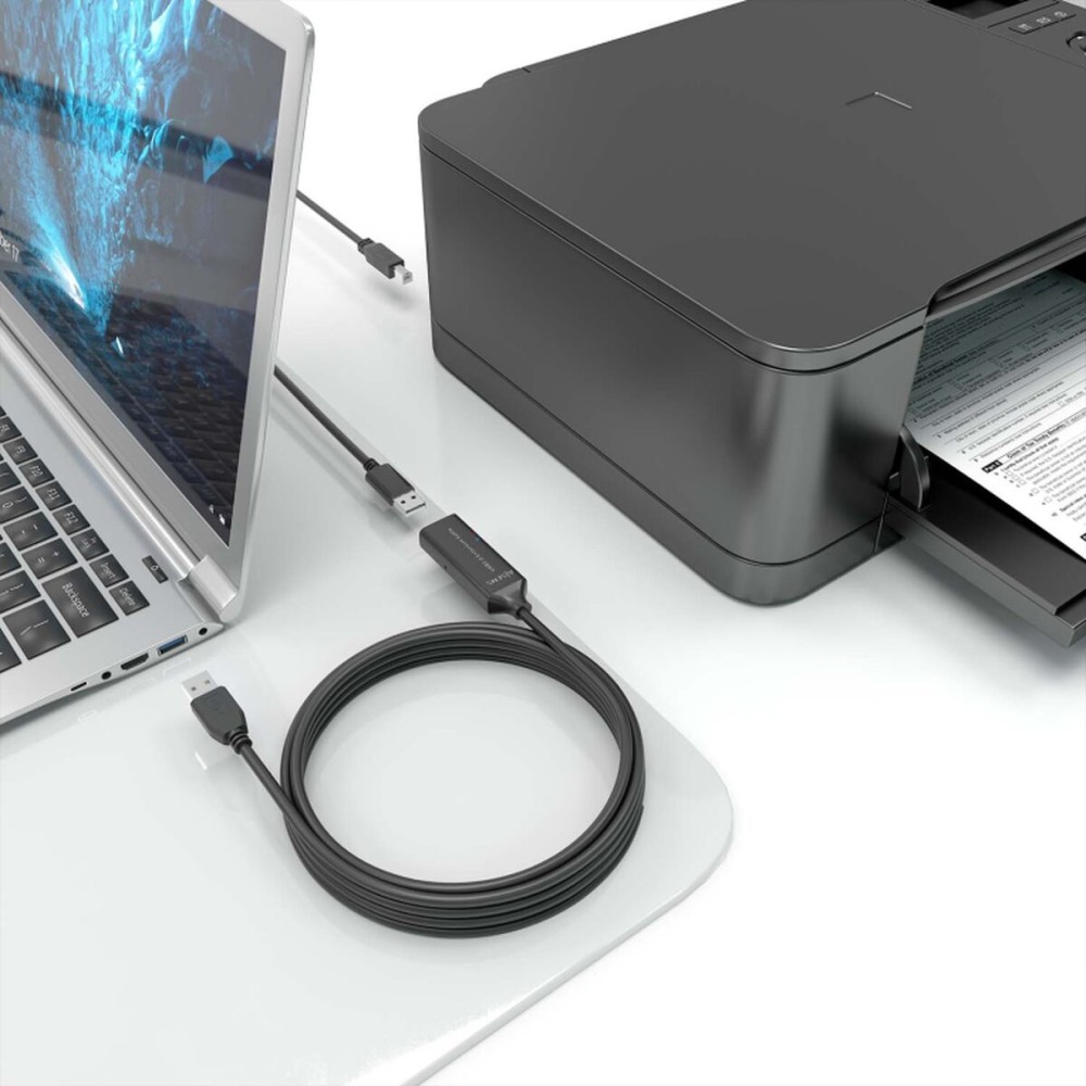 USB Cable Aisens A101-0914 Black