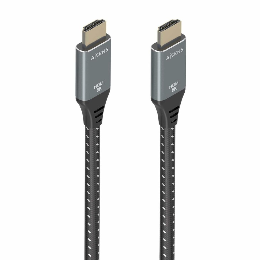 HDMI Cable Aisens A150-0878 Black/Grey