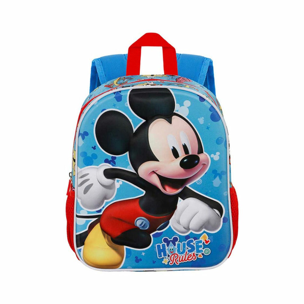 Cartable 3D Mickey Mouse Karactermania Bleu 26 x 11 x 31 cm