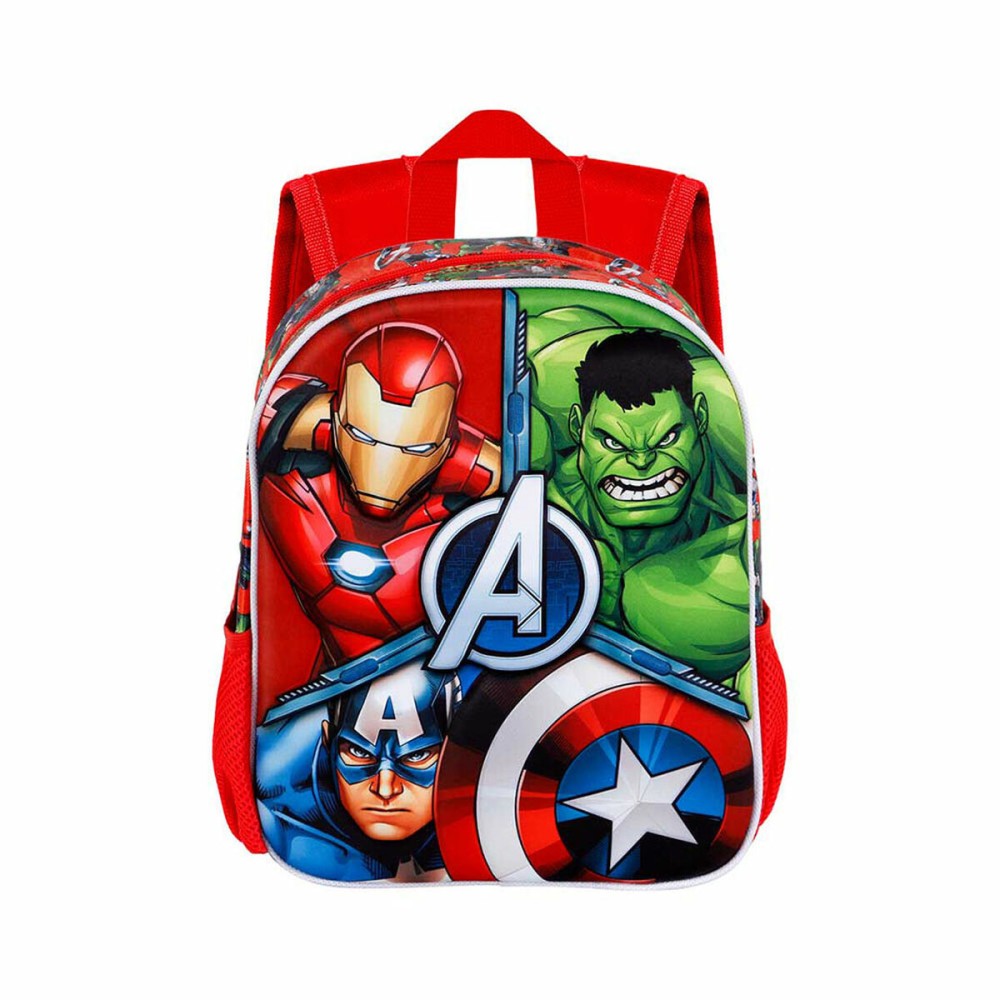 Cartable 3D The Avengers Karactermania Rouge 26 x 11 x 31 cm