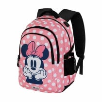 School Bag Minnie Mouse Karactermania Pink 34 x 21 x 46 cm