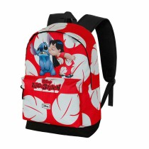 Sac à dos enfant Lilo & Stitch Karactermania Blanc Rouge 31 x 18 x 44 cm