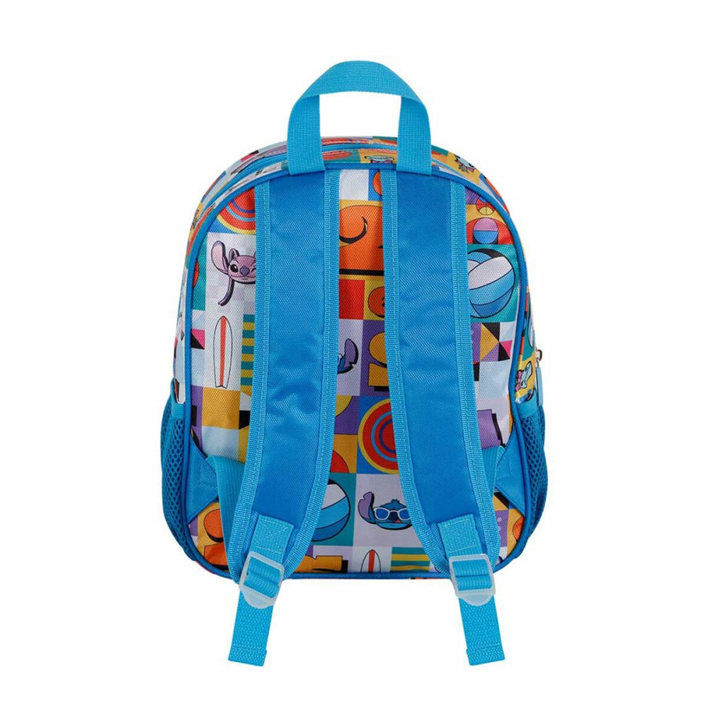 3D School Bag Lilo & Stitch Karactermania Blue 26 x 11 x 31 cm