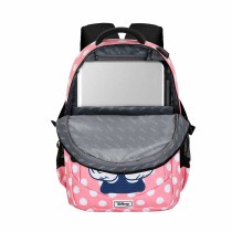 School Bag Minnie Mouse Karactermania Pink 34 x 21 x 46 cm