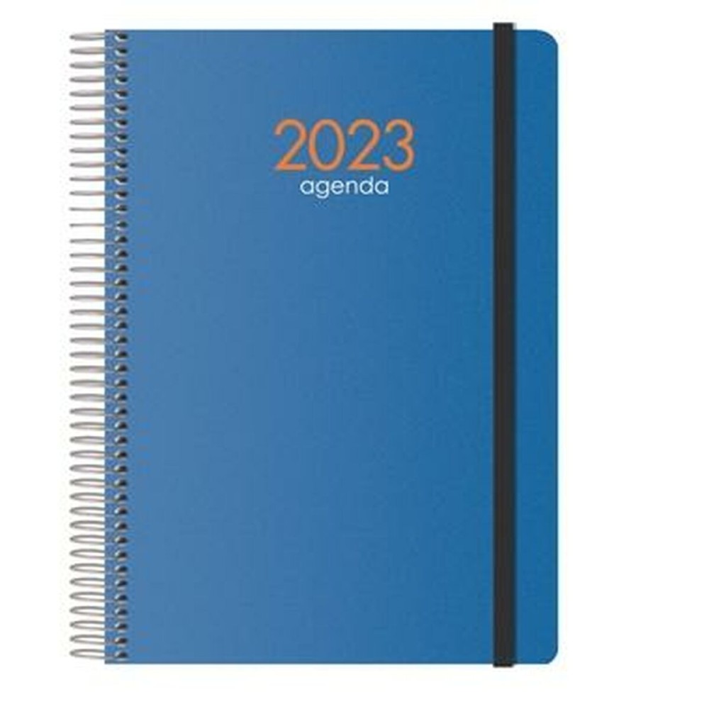 Agenda DOHE SYNCRO Bleu quarto 15 x 21 cm 2023