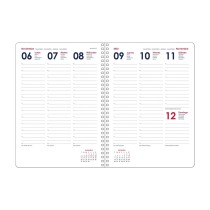 Agenda DOHE SYNCRO Bleu quarto 15 x 21 cm 2023