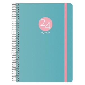 Diary MEMPHIS  DOHE 2024 Green Quarto 15 x 21 cm Annual