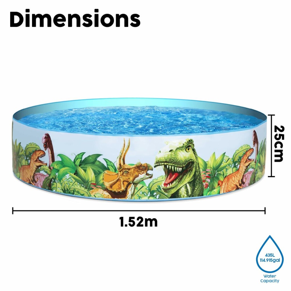 Inflatable Paddling Pool for Children Bestway 183 x 38 cm Dinosaurs (Refurbished A)