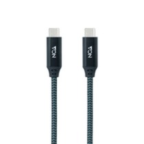 USB-C Cable NANOCABLE 10.01.4301-COMB Black 1 m