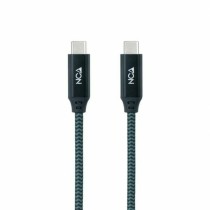 USB-C Cable NANOCABLE 10.01.4301-COMB Black 1 m
