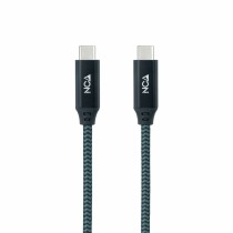 USB-C Cable NANOCABLE 10.01.4301-COMB Black 1 m