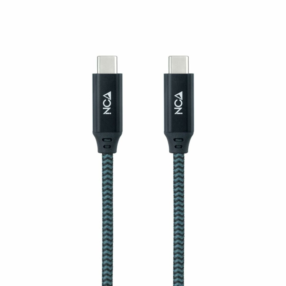Câble USB-C NANOCABLE 10.01.4301-COMB Noir 1 m