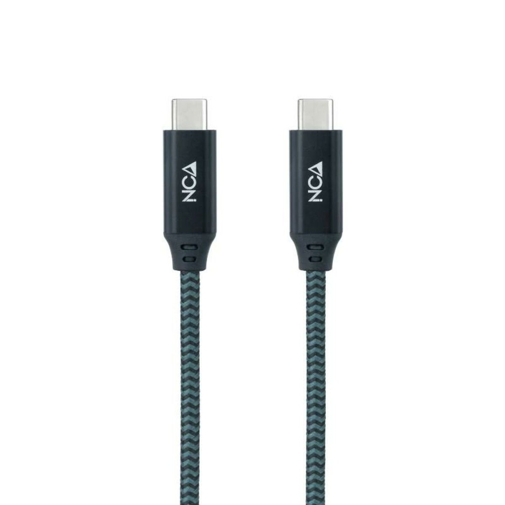 USB-C Cable NANOCABLE 10.01.4301-COMB Black 1 m