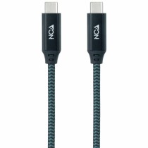 USB-C Cable NANOCABLE 10.01.4301-COMB Black 1 m