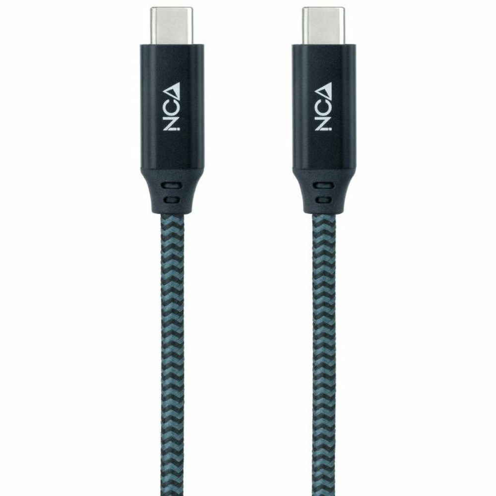 Câble USB-C NANOCABLE 10.01.4301-COMB Noir 1 m