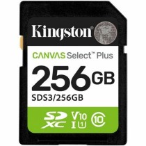 Micro SD Memory Card with Adaptor Kingston SDS3/256GB 256 GB