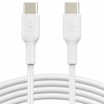 Câble USB-C vers USB-C Belkin CAB003bt2MWH Blanc 2 m