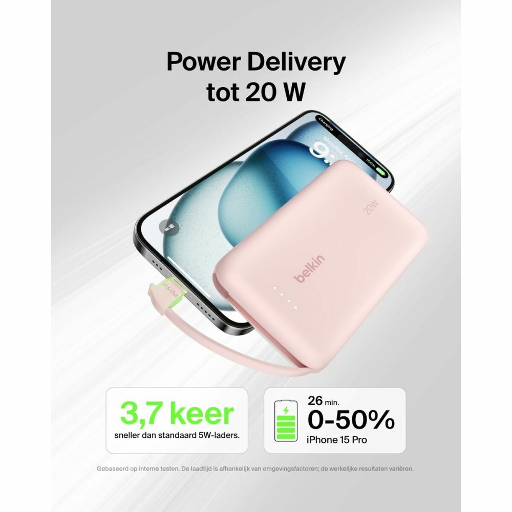 Powerbank Belkin BPB021HQPK Rose