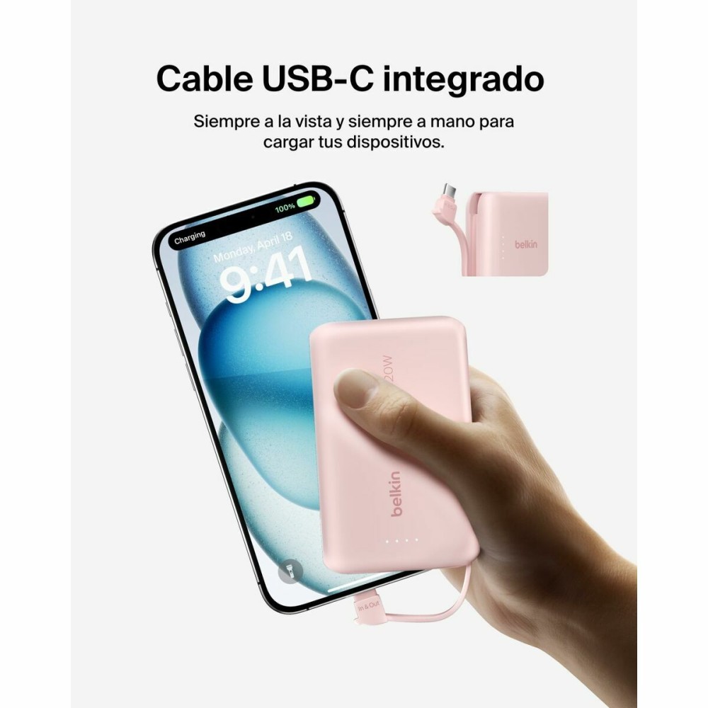 Powerbank Belkin BPB021HQPK Rose