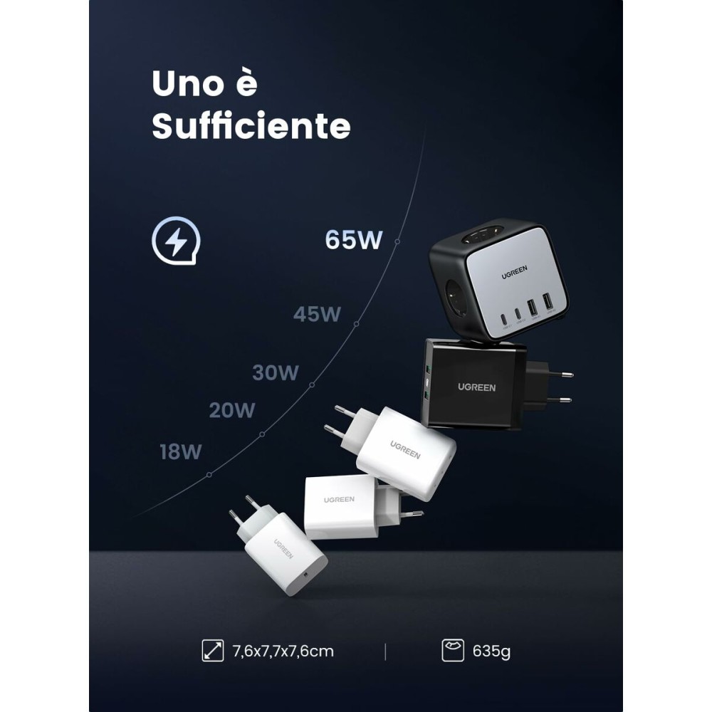 Câble USB vers Lightning Ugreen 60167 Gris 1,8 m