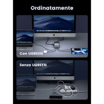 Câble USB vers Lightning Ugreen 60167 Gris 1,8 m