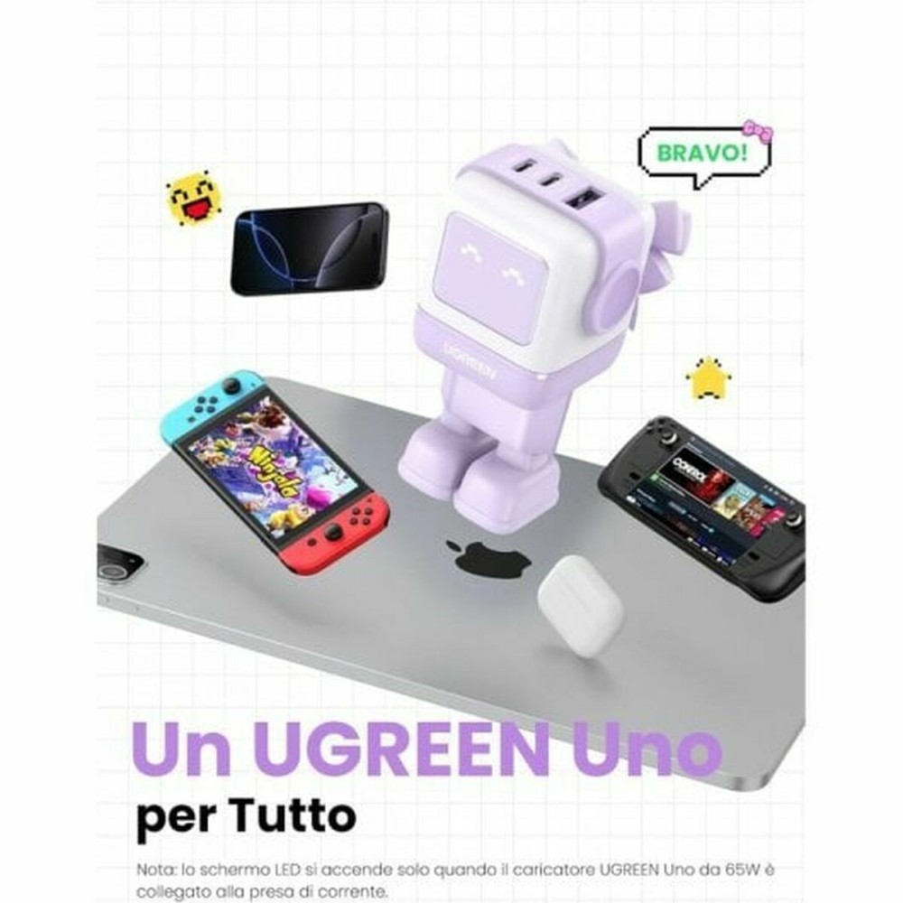 Videoüberwachungskamera Ugreen 35291 Rosa Purpur