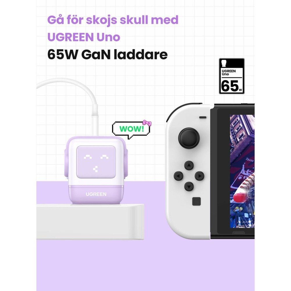 Videoüberwachungskamera Ugreen 35291 Rosa Purpur