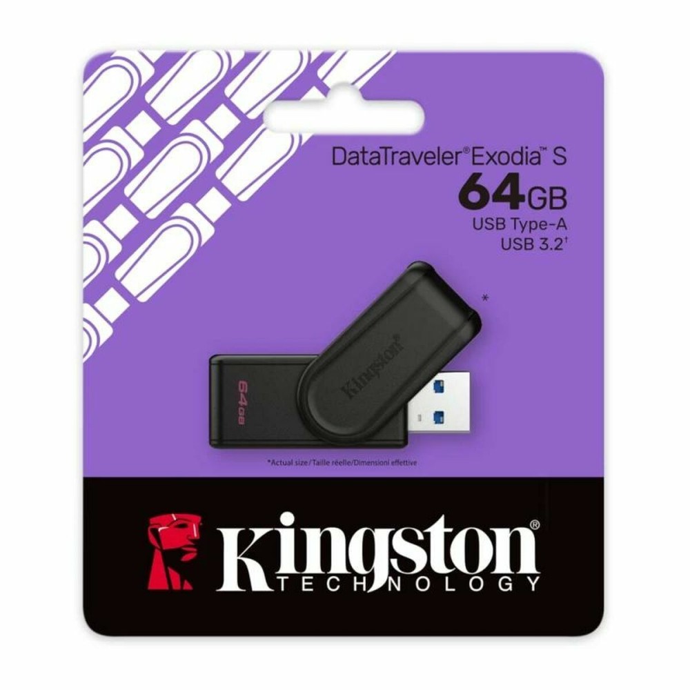 Micro SD Memory Card with Adaptor Kingston DTXS/64GB Black 64 GB