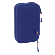 Plumier double F.C. Barcelona Bordeaux Blue marine 12.5 x 19.5 x 4 cm 28 Pièces