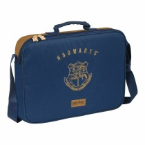 School Satchel Harry Potter Magical Navy Blue Brown 38 x 6 x 28 cm