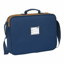 School Satchel Harry Potter Magical Navy Blue Brown 38 x 6 x 28 cm