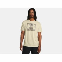 Herren Kurzarm-T-Shirt Under Armour ABC Camo Boxed Beige