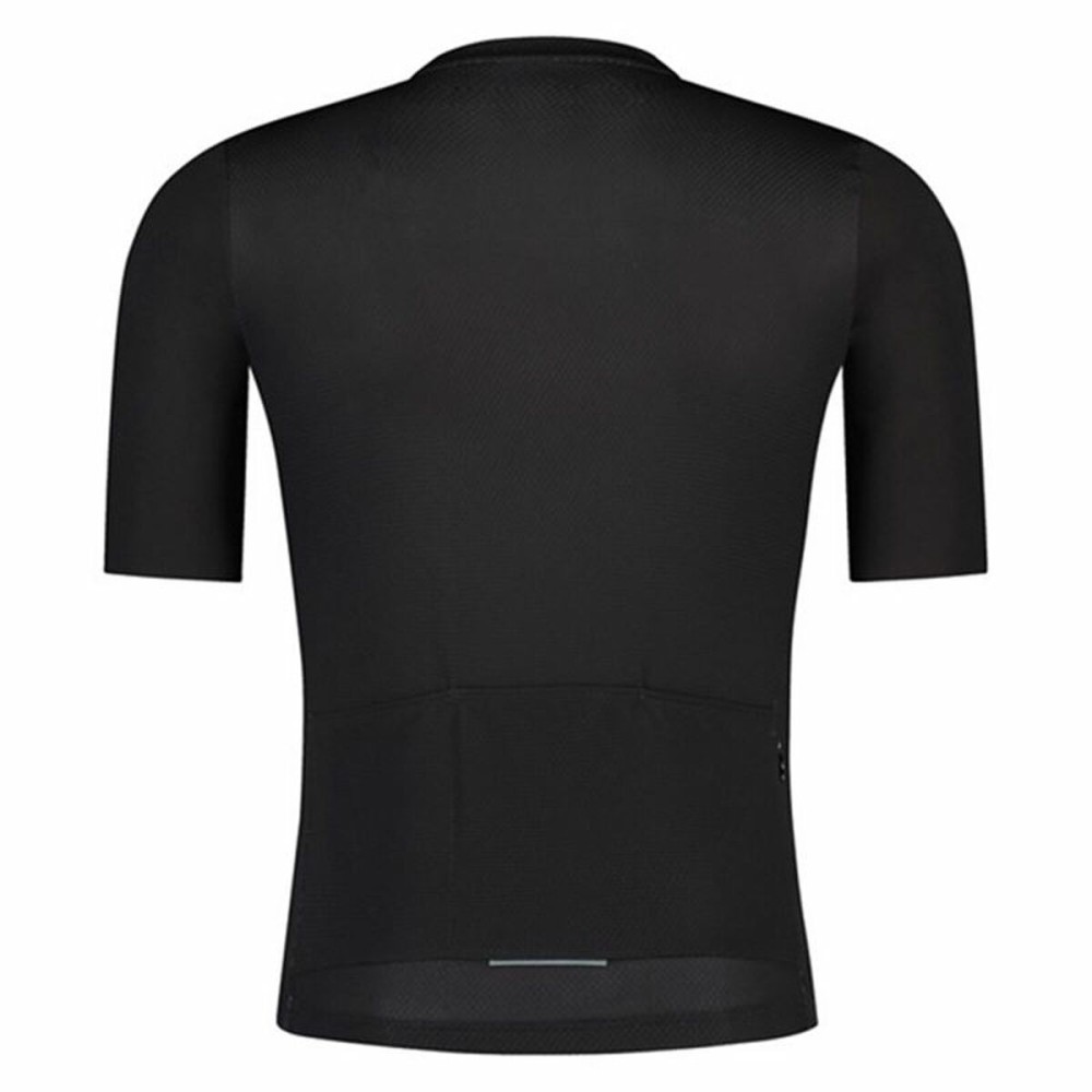 Herren Kurzarm-T-Shirt Shimano Aria Aerolite Schwarz