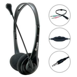 Headphones Belkin Chat Headset Black 2 m