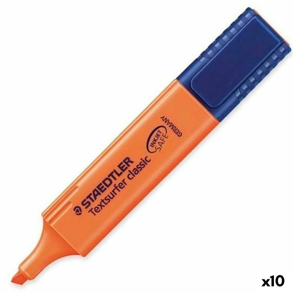 Textmarker Staedtler Textsurfer Classic Orange 10 Stück