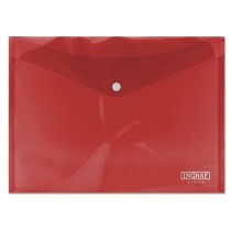 Document Holder Ingraf Plastic Red Clasp A4 (10Units)