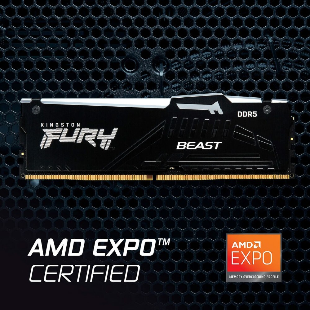 RAM Memory Kingston Beast RGB 32 GB DDR5 SDRAM DDR5 5600 MHz