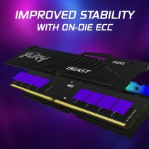 RAM Speicher Kingston Beast RGB 32 GB DDR5 SDRAM DDR5 5600 MHz