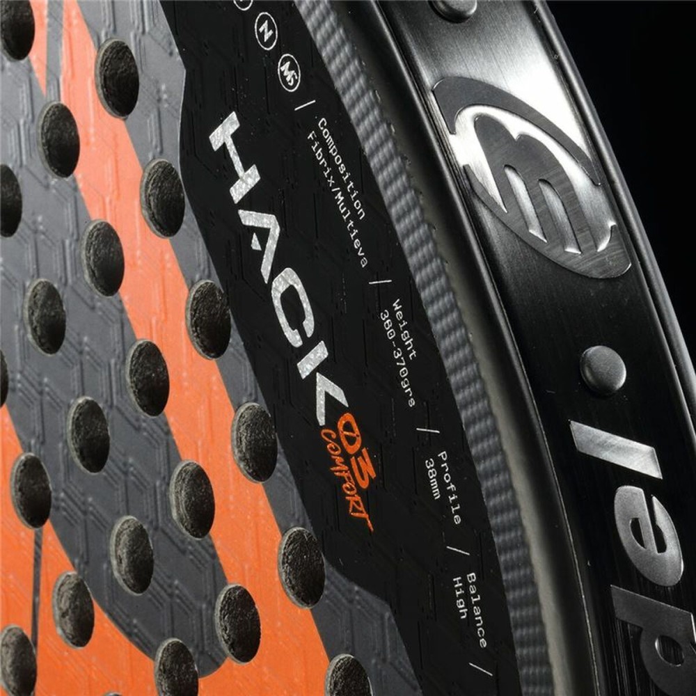 Padel Racket Bullpadel Hack 03 Comfort 24 Black