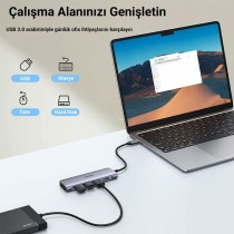 USB auf Lightning Verbindungskabel Ugreen 20956A Silberfarben