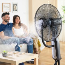 Standventilador und -vernebler mit Fernbedienung InnovaGoods Schwarz 2,8 L 90 W (Restauriert A)