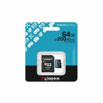Micro SD Memory Card with Adaptor Kingston SDCG4/64GB 64 GB