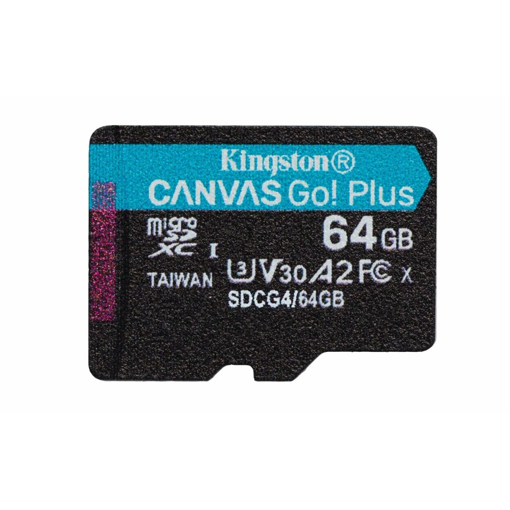 Memory Card Micro SDXC Kingston CANVAS Select Plus 64 GB